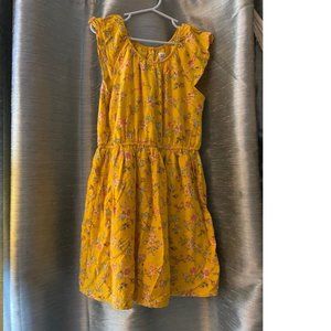 Gap Floral Flutter Sleeved Dress